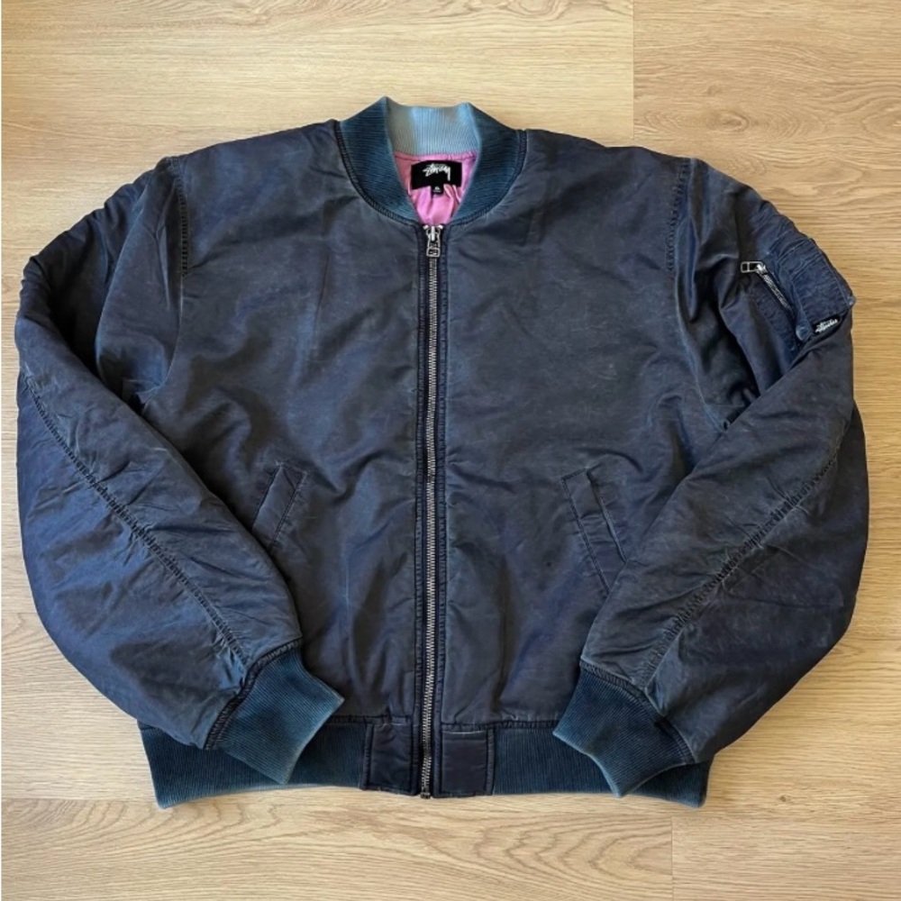 STUSSY Brand NEW Bomber jacket with tags NWT - Picture 9 of 12